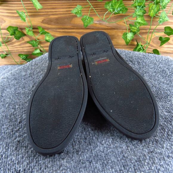 Bobs By Skechers Women's Memory Foam Boat Shoe Black Synthetic Sz 9 Medium Used - Picture 7 of 7